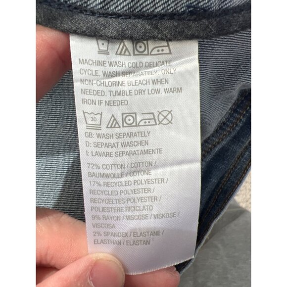 Isaac Mizrahi Live Indigo True Denim Jacket with Waist Tie Plus Size 3X Indigo - Picture 6 of 8